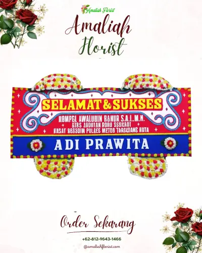 Karangan Bunga Ucapan Selamat citaman